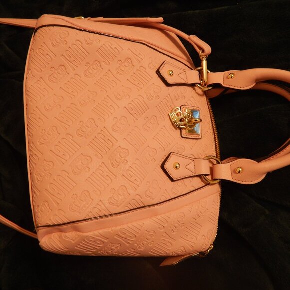 JUICY COUTURE PINK BEAUTIFUL HANDBAG CROSSBODY - Picture 4 of 16